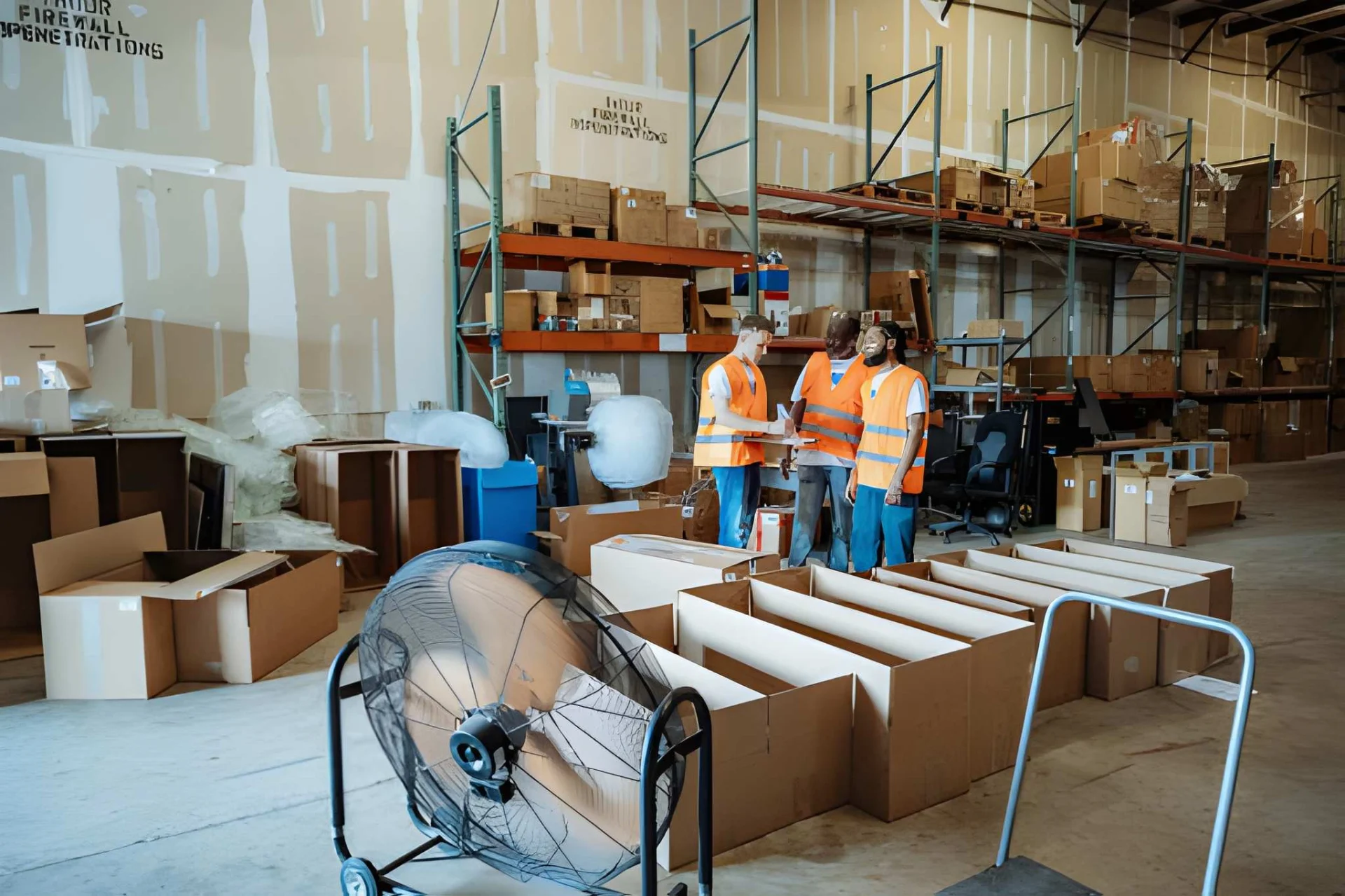 warehouse bulk item removal